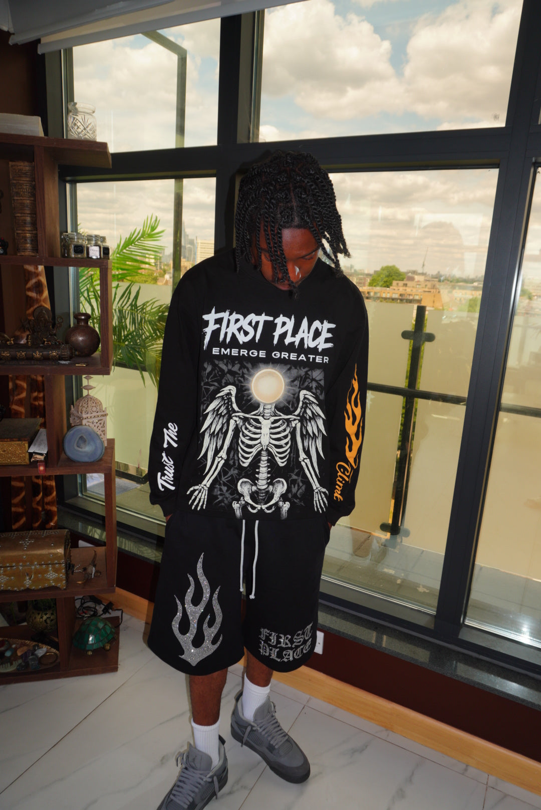 “Emerge Greater” Skeleton Long Sleeve