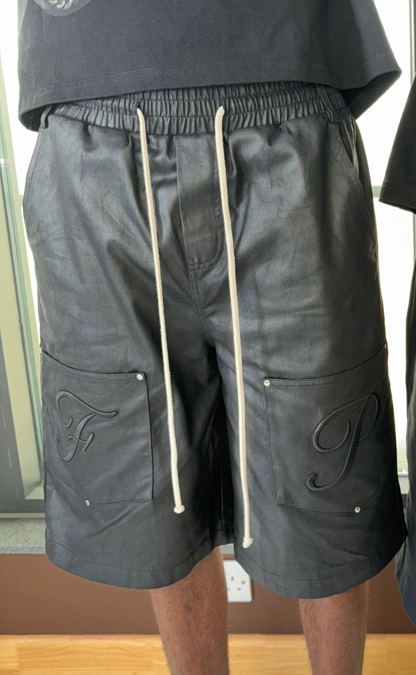 F&P Monogram Wax Shorts