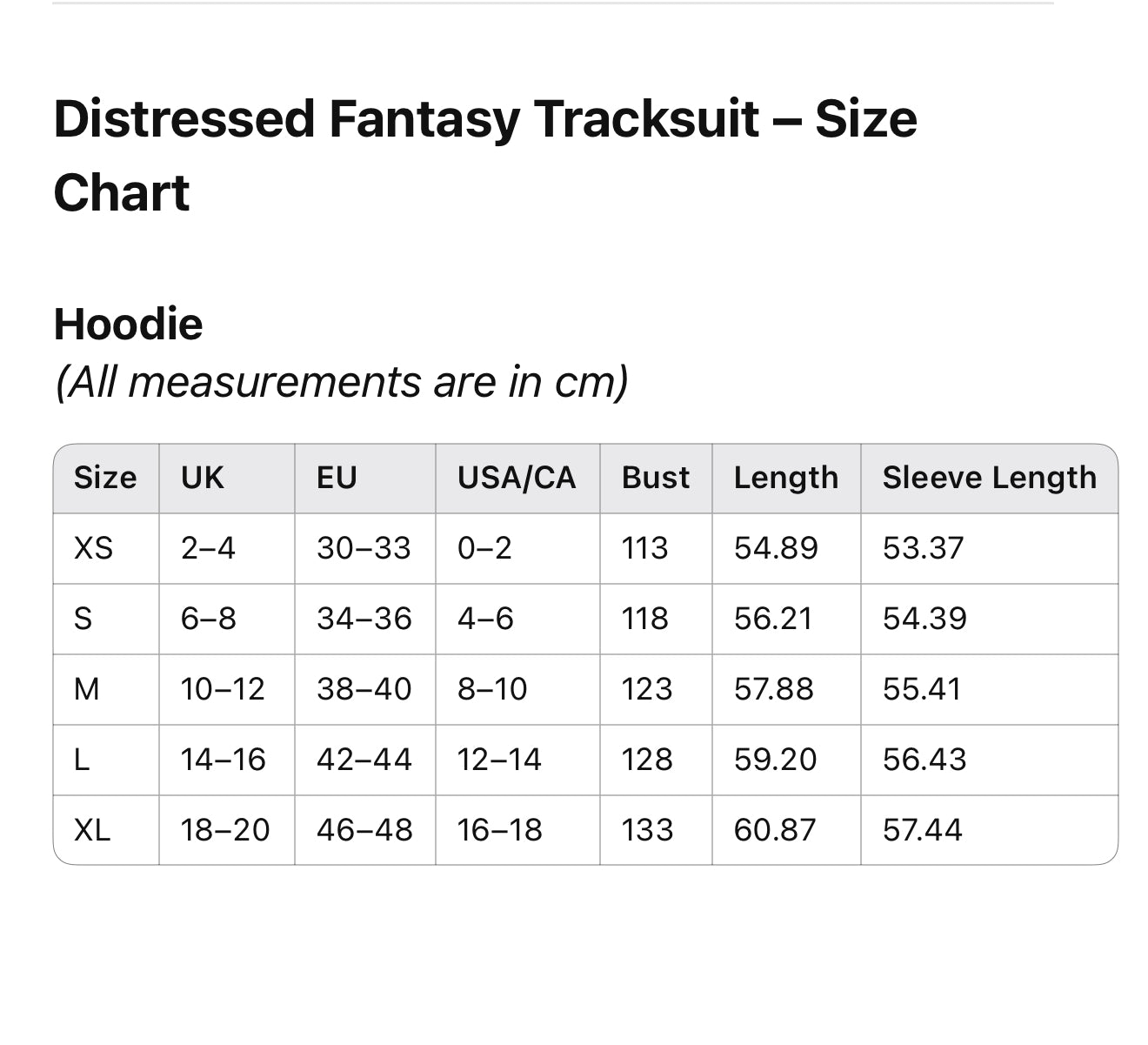 Distressed Fantasy Hoodie