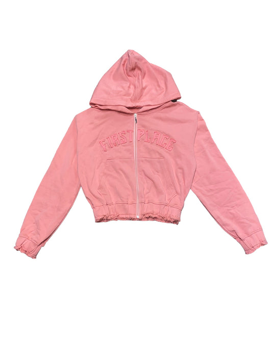 Distressed Fantasy Hoodie - Pink