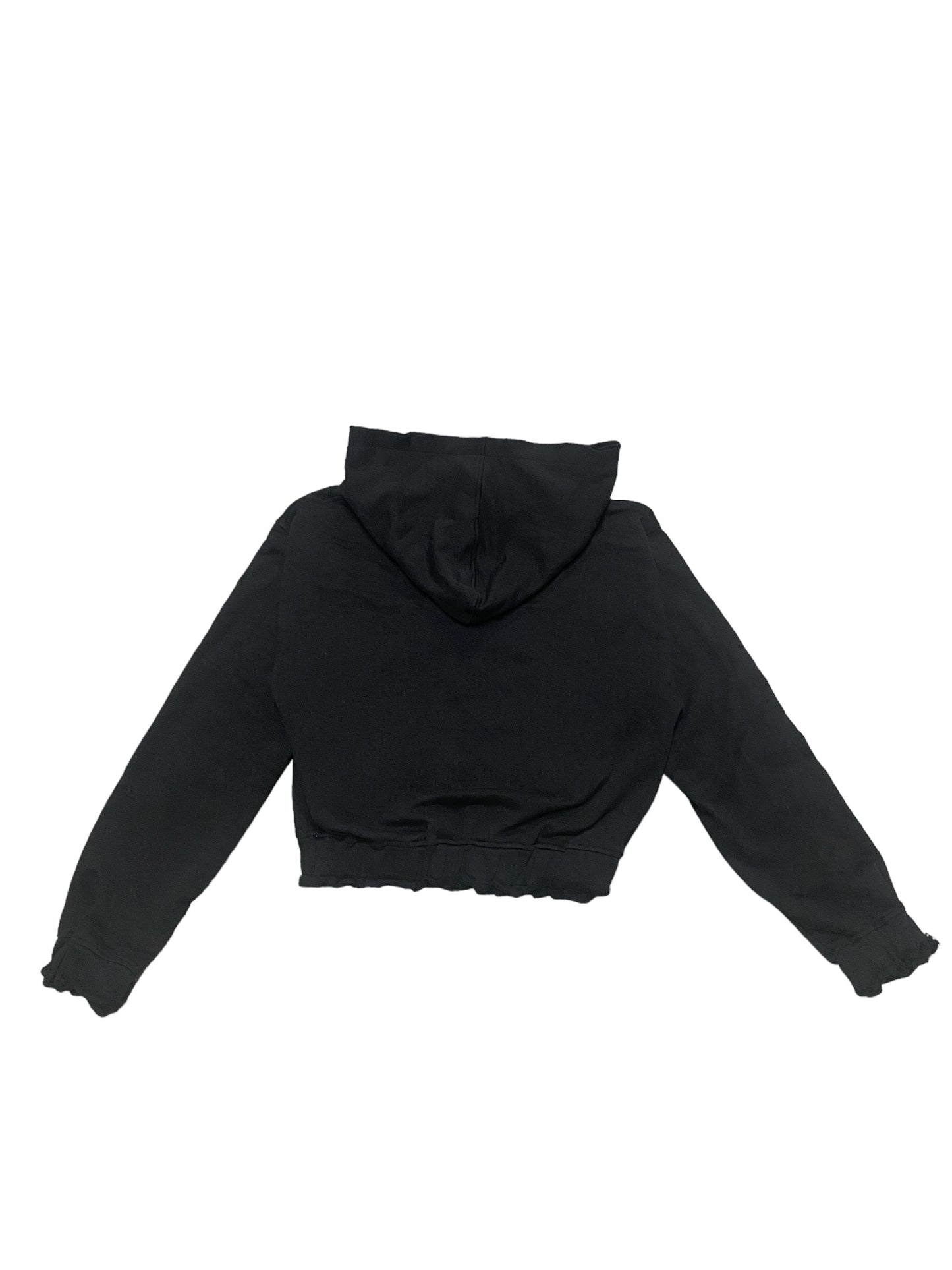 Distressed Fantasy Hoodie - Black